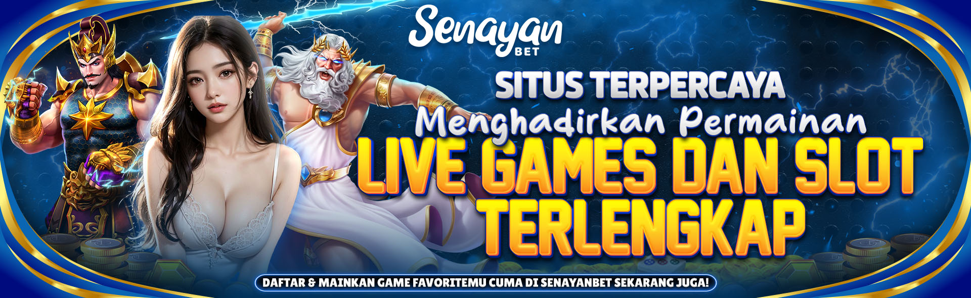 SITUS TERPERCAYA DENGAN PERMAINAN LIVEGAME DAN SLOT TERLENGKAP